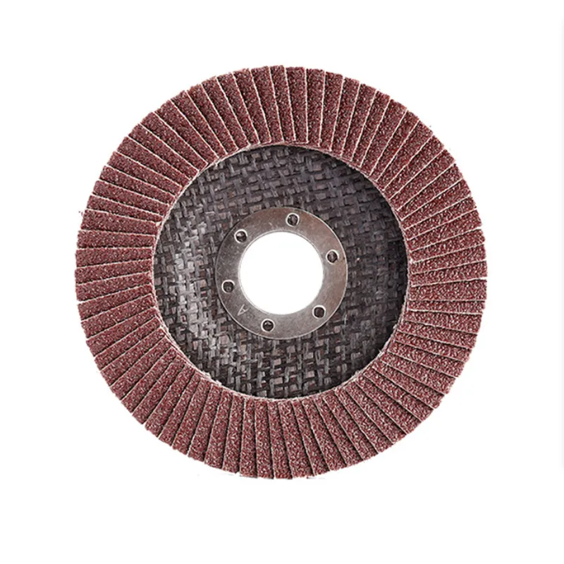  4 1/2 inch T27 Alumina abrasive flap disc for grinding metal 