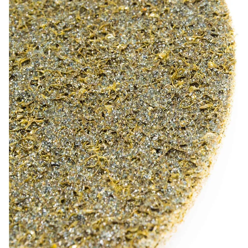 3inch Scotch brite sanding pad blue color hook and loop