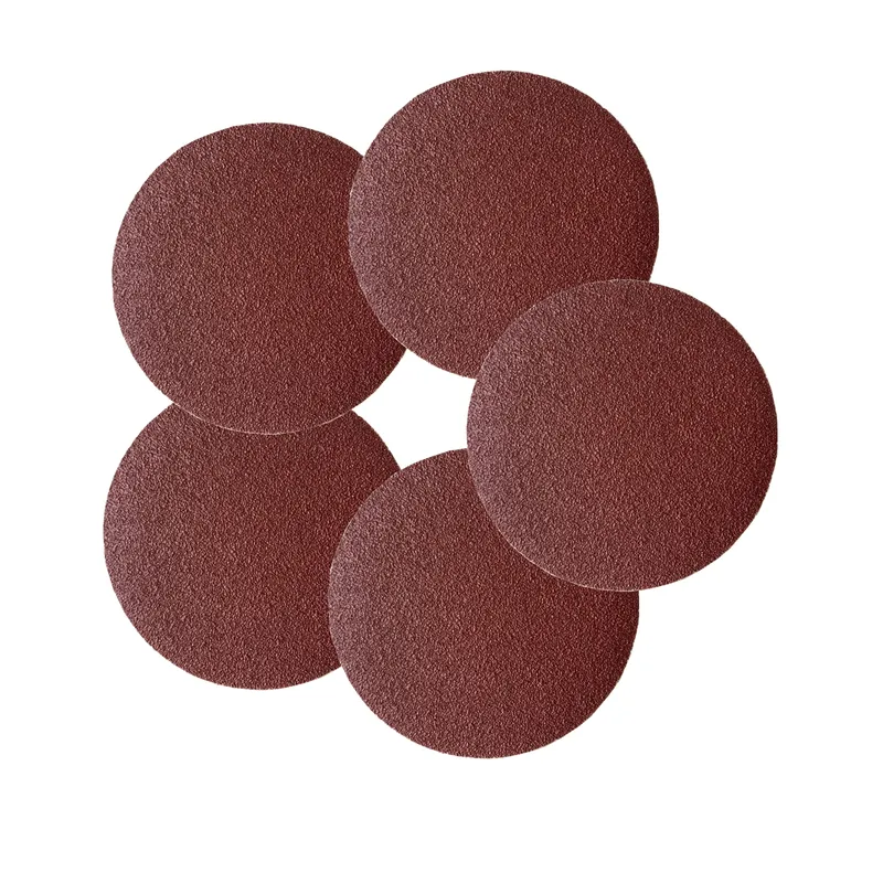 C-weight paper, waterproof, self stick abrasive sanding disc