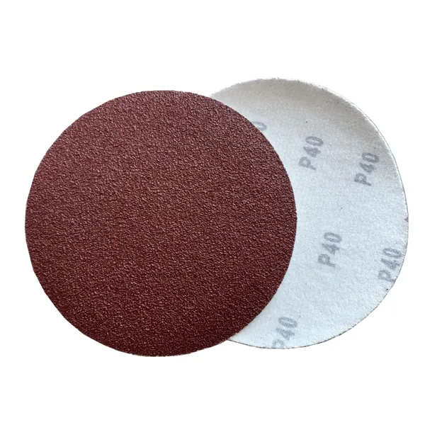 C-weight paper, waterproof, self stick abrasive sanding disc
