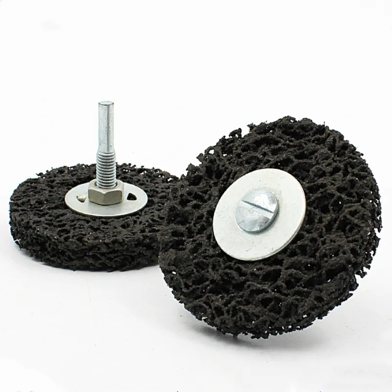 3inch Silicon carbide Strip Wheel Grinder Disc Wheel with 6mm Shank