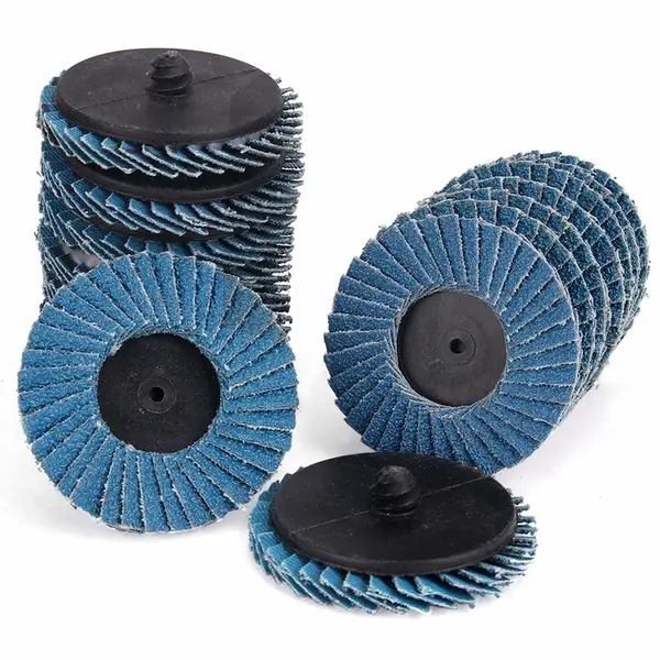 2 Inch T27 Zirconia Roloc Flap Disc Roll Lock Sanding disc 50mm Type R