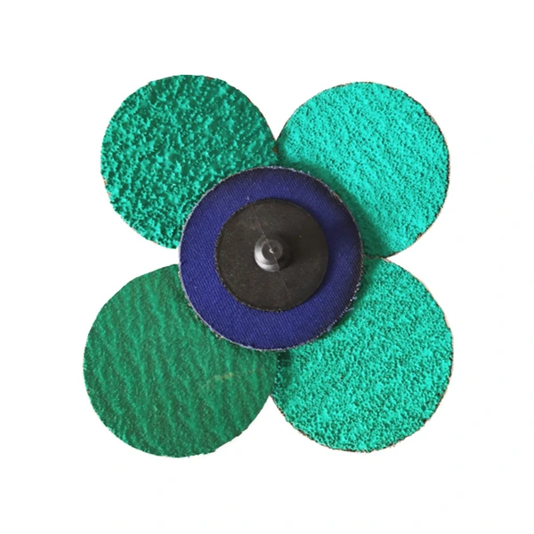 Zirconia 2 in 50mm Roloc Disc Torque sanding disc with 3M 577F