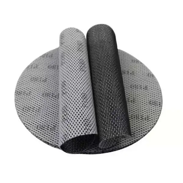 SIC mesh sanding disc with hook and loop 225mm