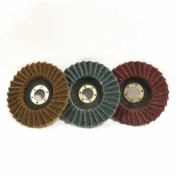 125 mm Blue Fine Nylon Surface Flap Discs