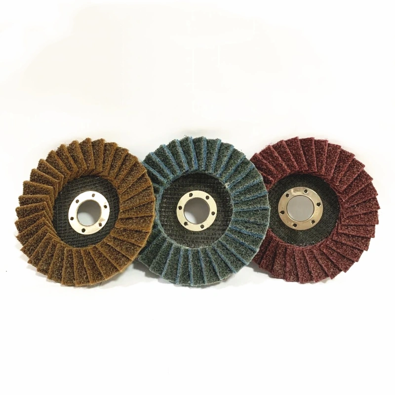 125 mm Blue Fine Nylon Surface Flap Discs