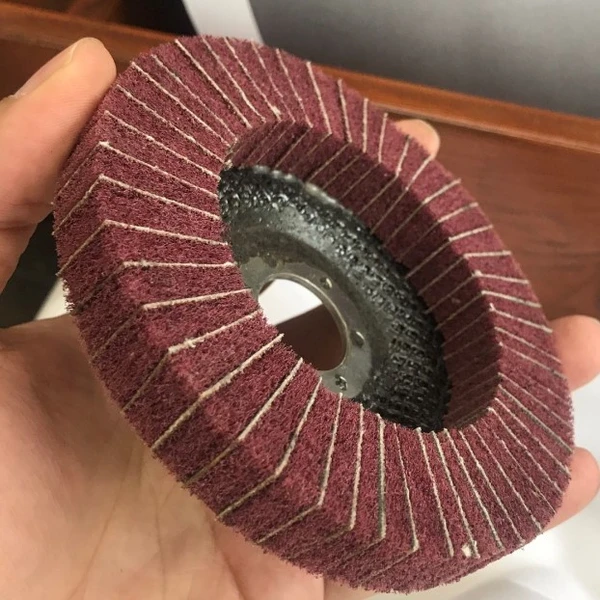 Non Woven Flap Disc with Abrasive Cloth for Angle Grinder