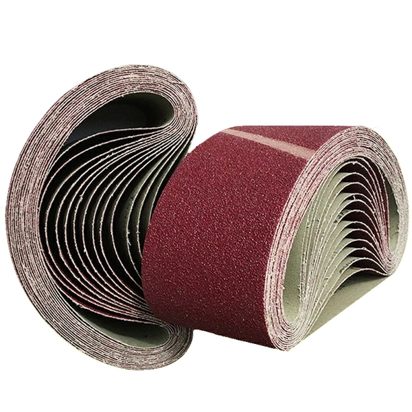 3 x 18 Inch Sanding Belts 80 Grit Aluminum Oxide Sanding Belt 