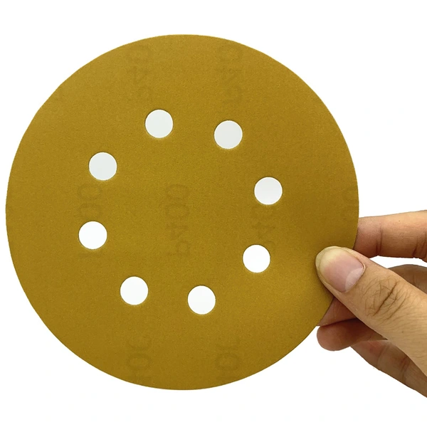 5-inch 8 Holes Hook and Loop Sanding Disc Grits 40# 60# 80# to 800#