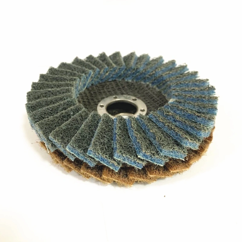 Super fine 4.5 inch 115 mm Nylon Flap Discs 2000# grit Gray Color