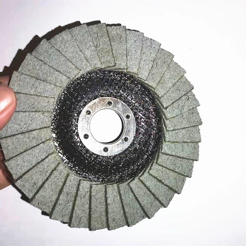 Super fine 4.5 inch 115 mm Nylon Flap Discs 2000# grit Gray Color