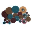 Sanding Discs 2 Inch Coarse Quick Change Disc with 1/4“ Shank Holder Roll Lock Disc Die Grinder Sanding Disc Coarse Surface Conditioning Discs for Burr Finish Rust Paint Removal