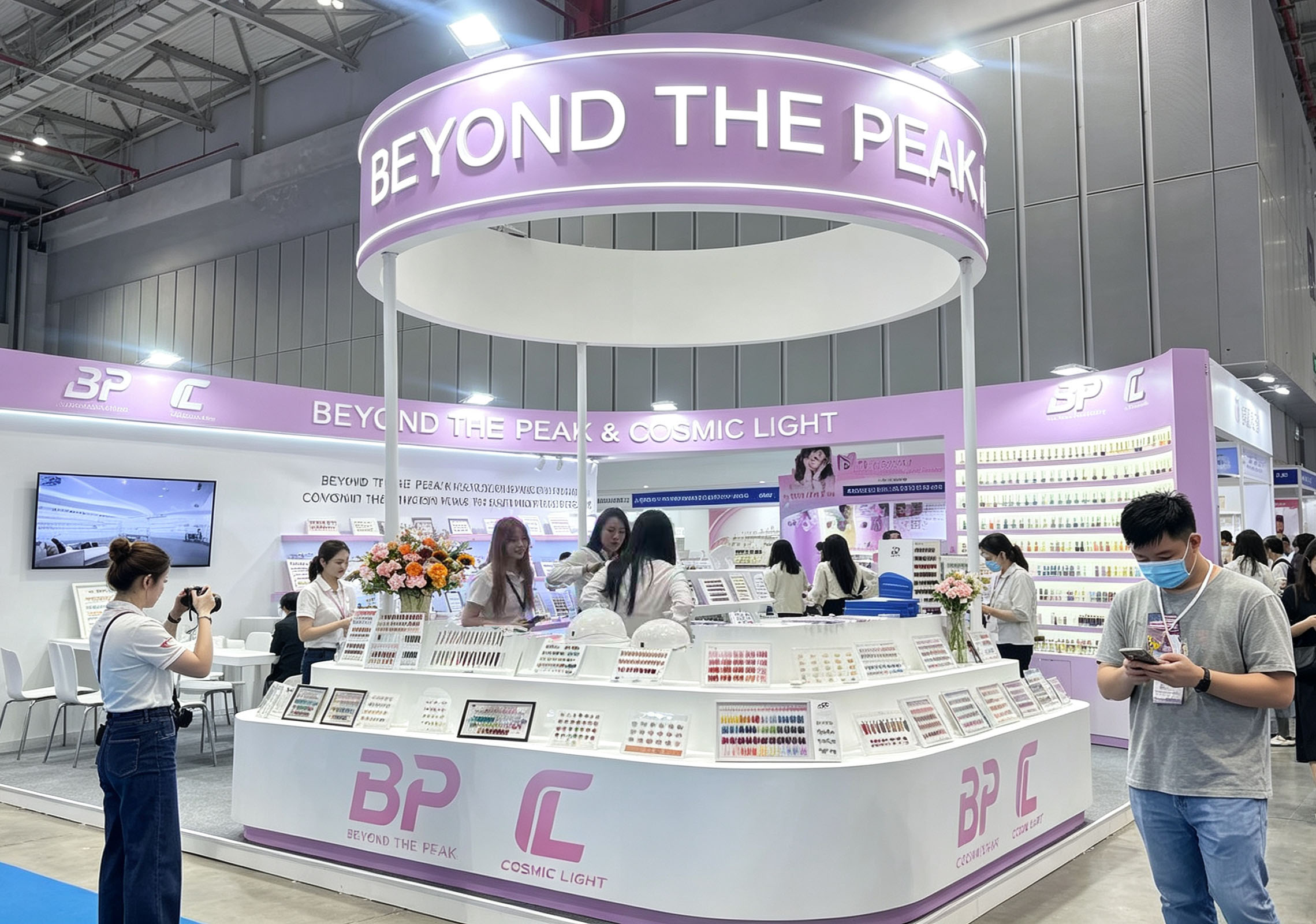 BEYOND THE PEAK | Vietbeauty Vietnam Exhibition Review | OEM Nail Gel Factory