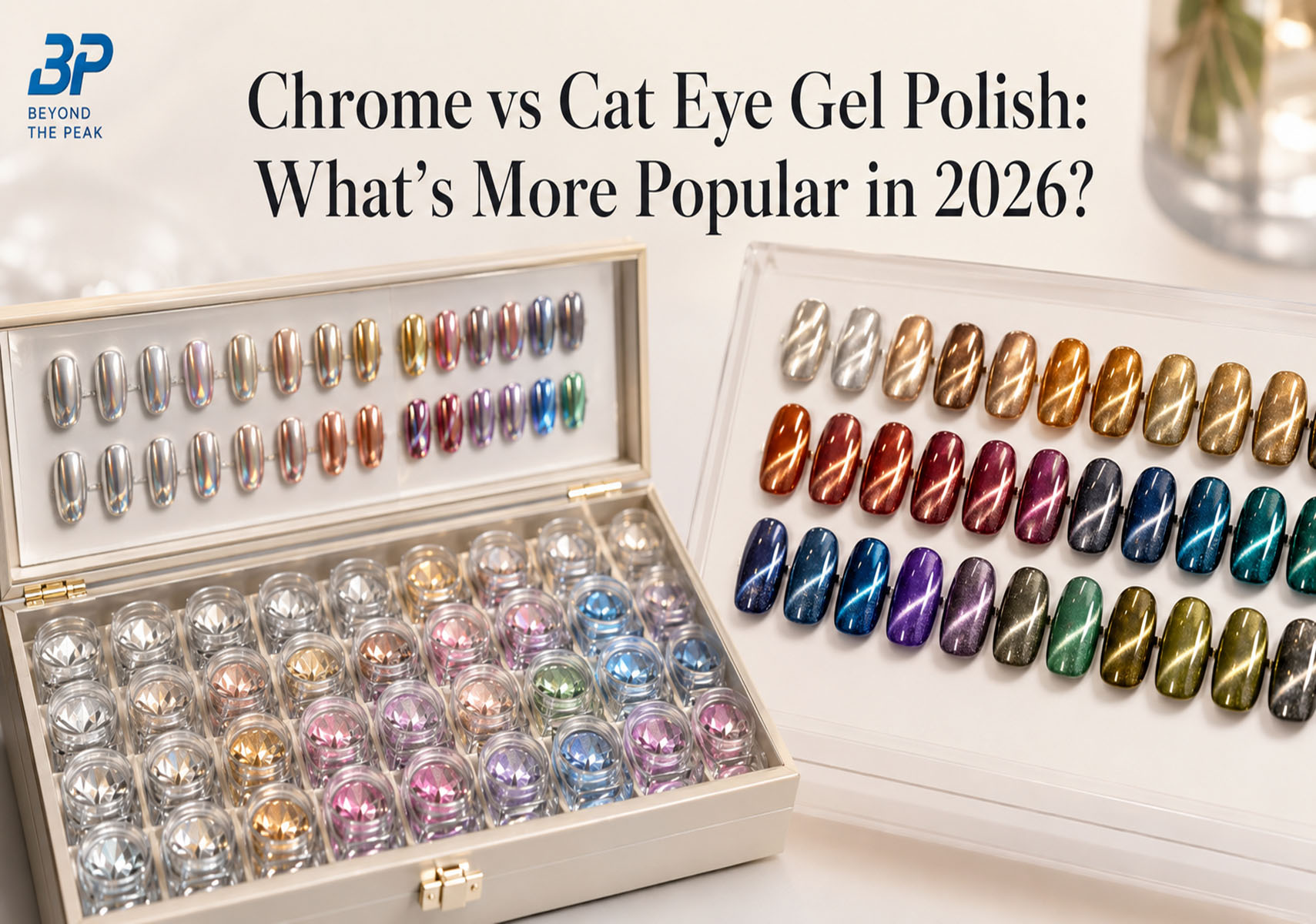 Chrome vs Cat Eye Gel Polish: 2026 Nail Trends | Beyond The Peak