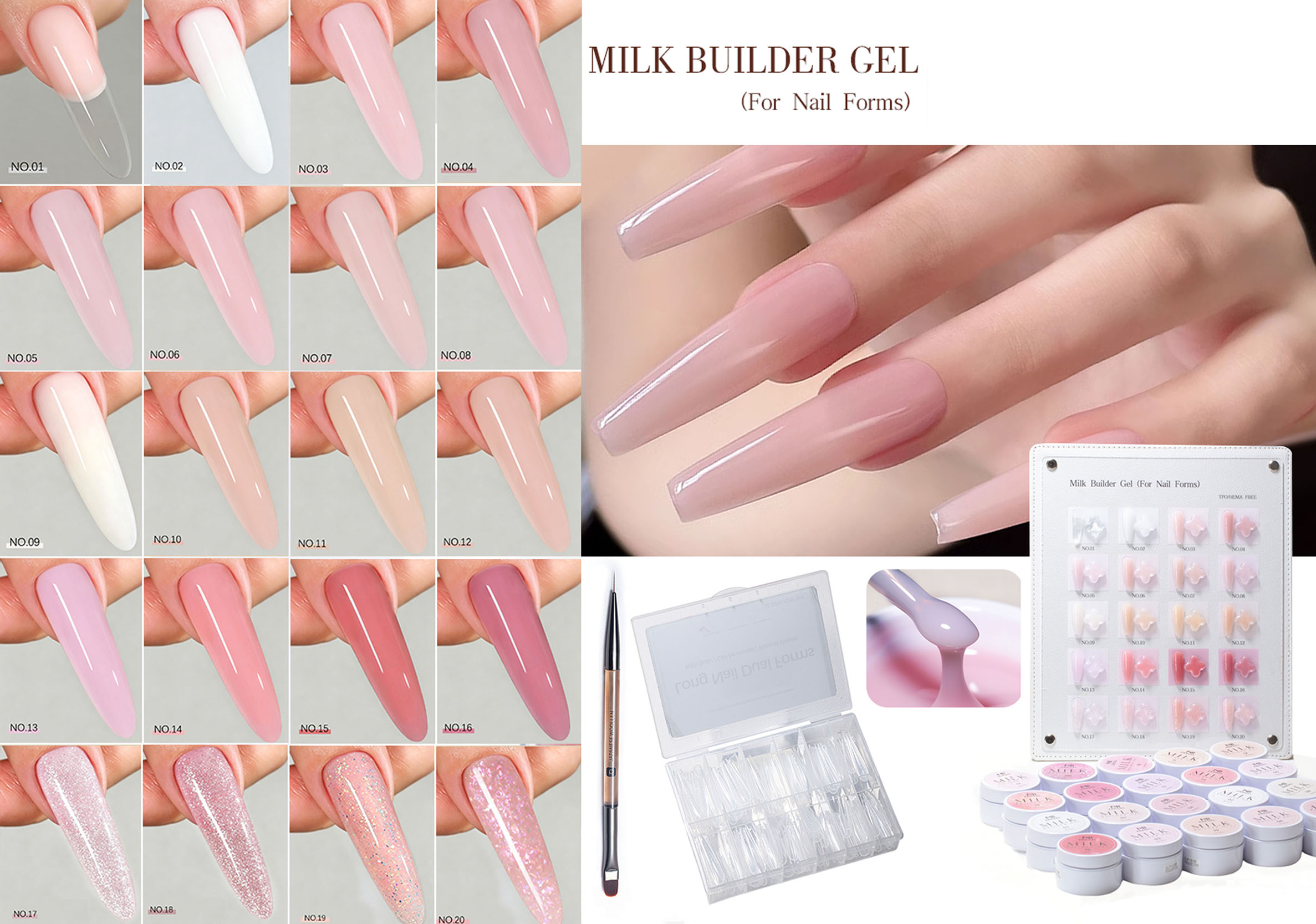 BEYOND THE PEAK | Milk Builder Gel Factory & Custom Nail Gel