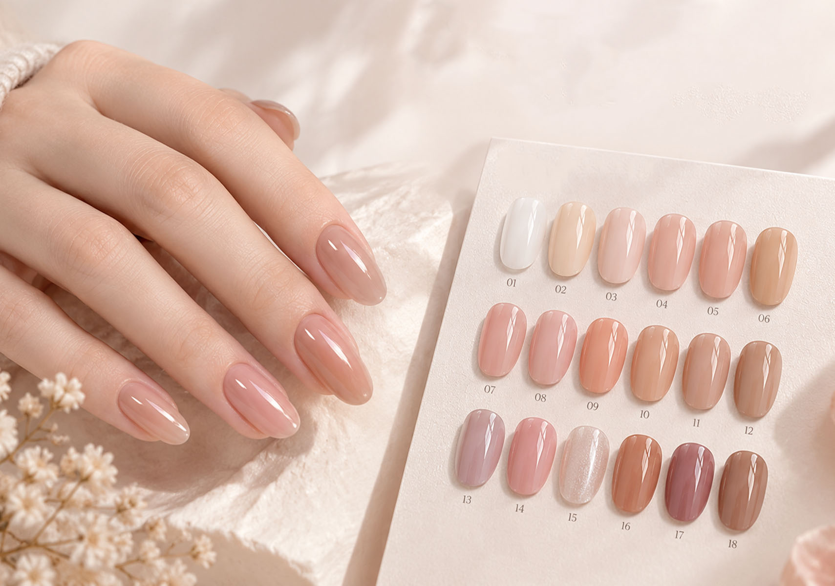 Nude Gel Polish Trends 2026 | Natural Gel Colors for Nail Brands