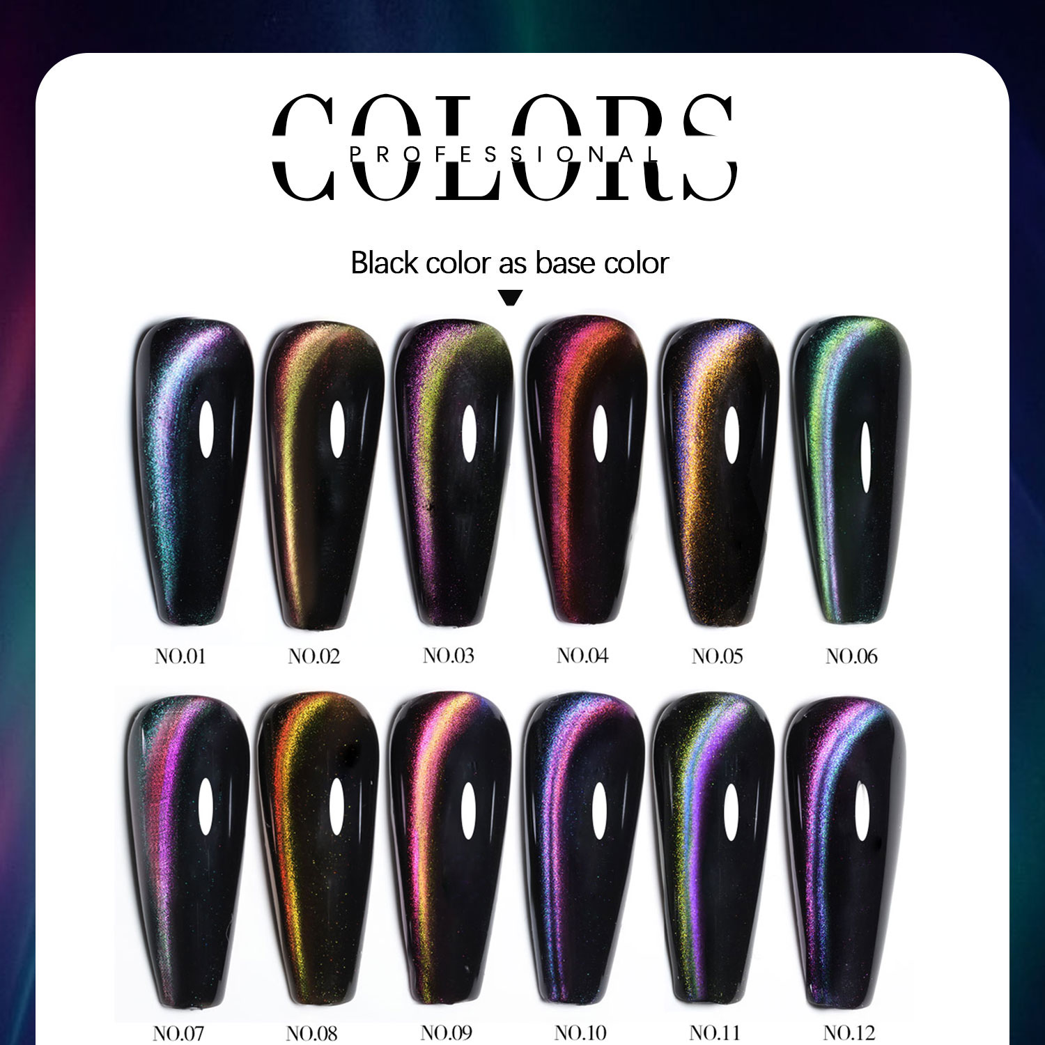 Luxury Fashion Cat Eye Gel Polish Magnetic Mermaid & Velvet Effects Gel 丨Beyond the peak
