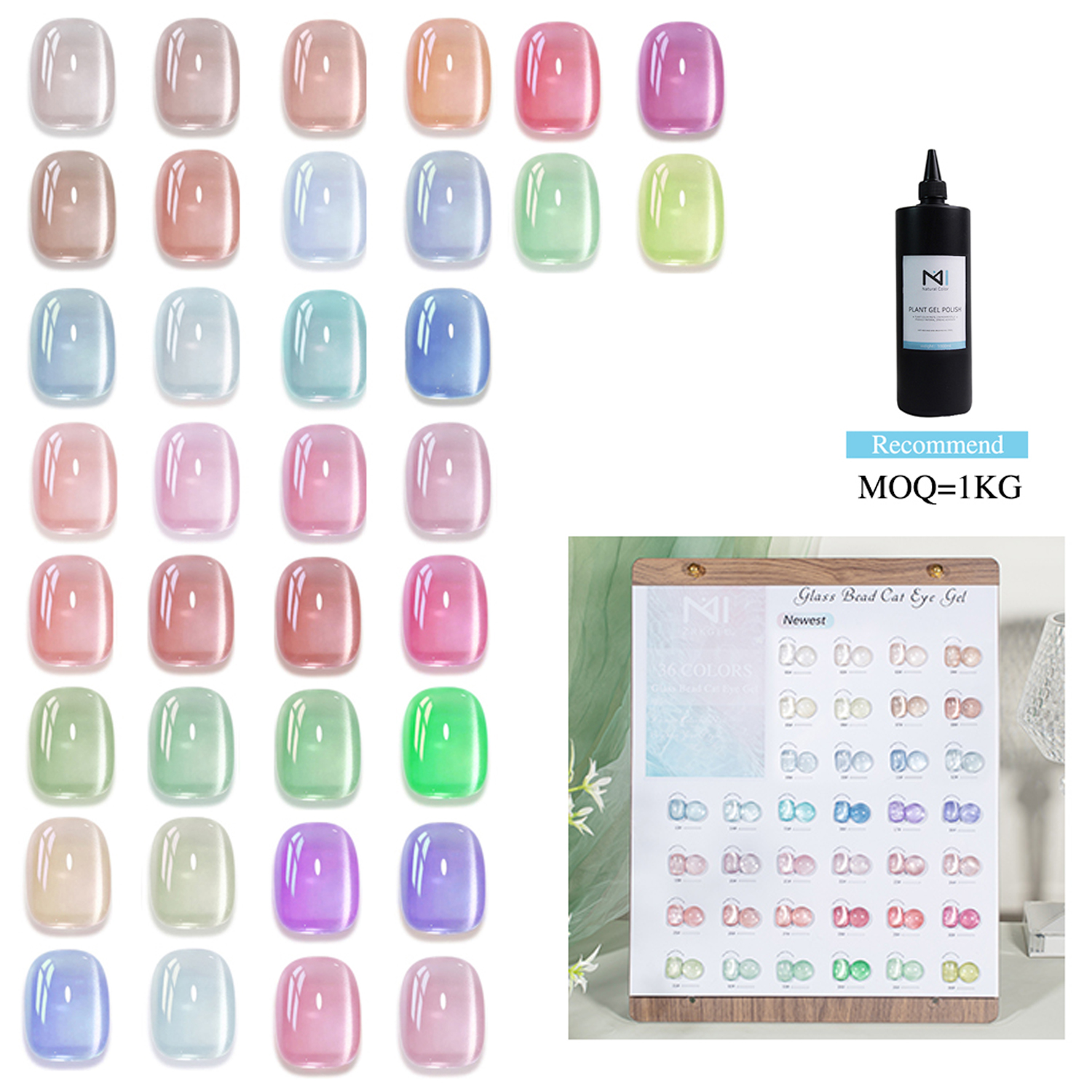 Luxury Fashion Cat Eye Gel Polish Magnetic Mermaid & Velvet Effects Gel 丨Beyond the peak