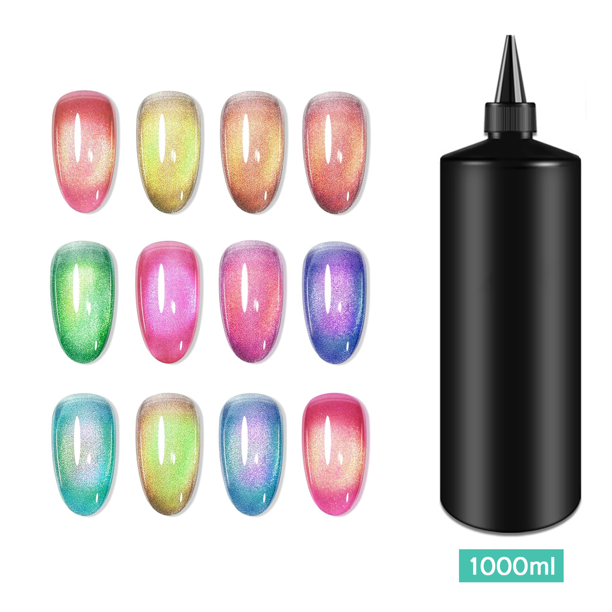 Luxury Fashion Cat Eye Gel Polish Magnetic Mermaid & Velvet Effects Gel 丨Beyond the peak