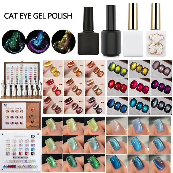 Luxury Fashion Cat Eye Gel Polish Magnetic Mermaid & Velvet Effects Gel 丨Beyond the peak