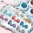 Sparkling Glitter Gel Polish Wholesale Shimmer & Sequin Nail Gel 丨Beyond the peak
