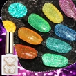 Reflective Disco Flash Gel Polish High-Intensity Sparkle Nails 丨Beyond the peak