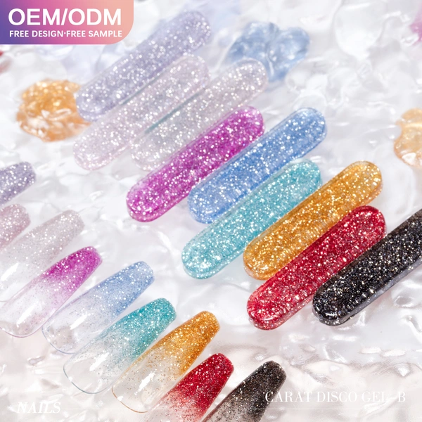 Reflective Disco Flash Gel Polish High-Intensity Sparkle Nails 丨Beyond the peak