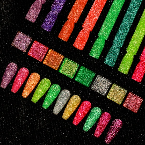 Reflective Disco Flash Gel Polish High-Intensity Sparkle Nails 丨Beyond the peak
