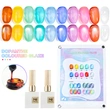 Sheer Jelly Gel Polish Collection | Translucent Syrup Glass Nails