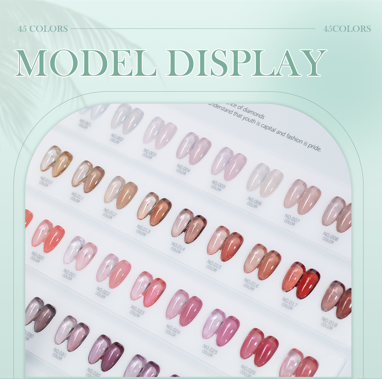 Sheer Jelly Gel Polish Collection | Translucent Syrup Glass Nails
