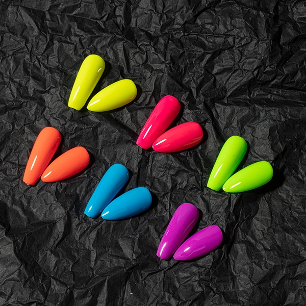 Vibrant Neon Gel Polish Wholesale Bright Summer Fluorescent Nails丨Beyond the peak