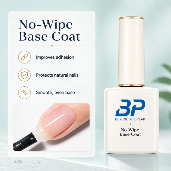 No-wipe base coat