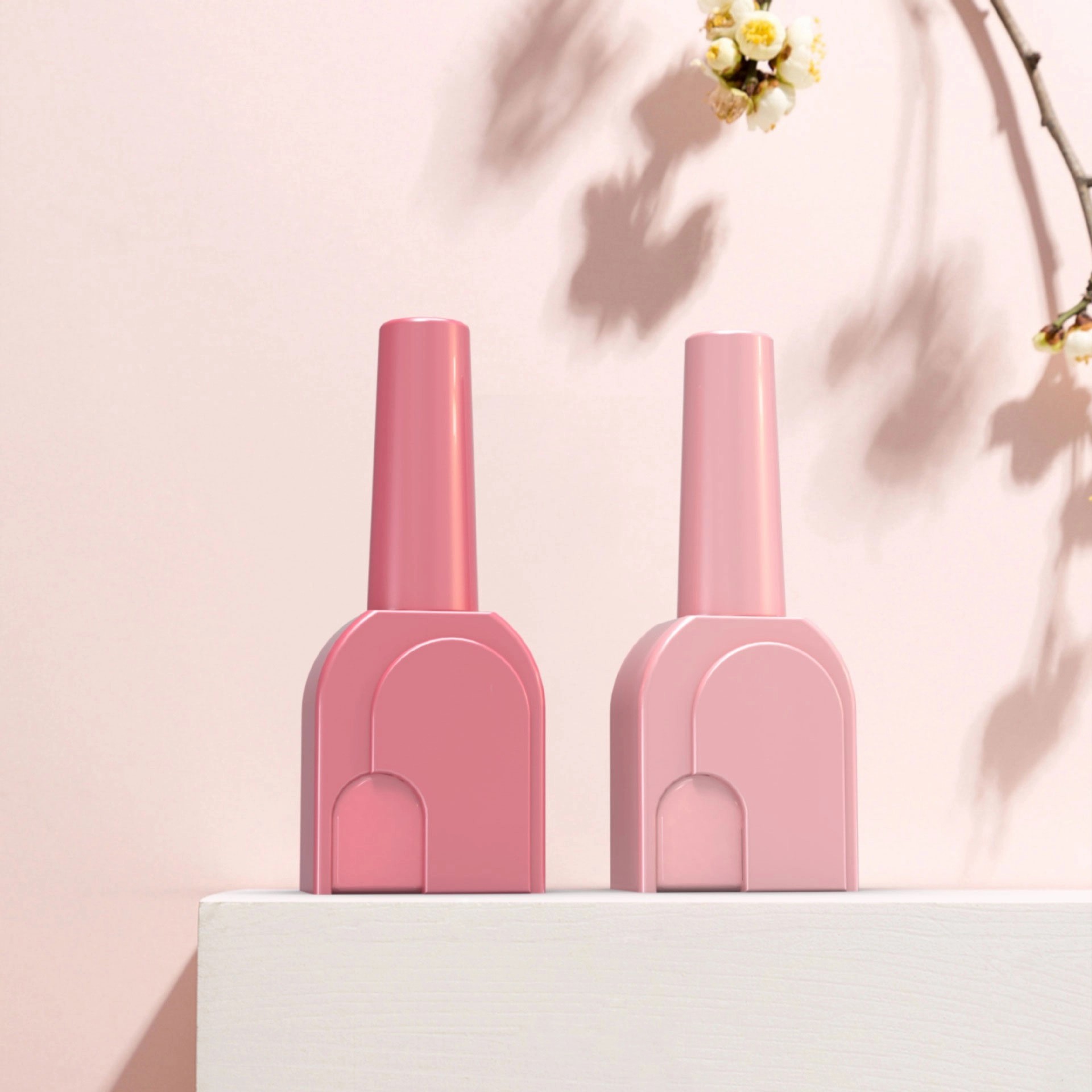 Wholesale Custom Nail Polish Bottles Empty UV Gel Glass Containers 丨Beyond the peak