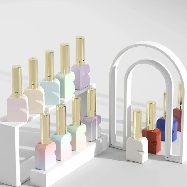 Wholesale Custom Nail Polish Bottles Empty UV Gel Glass Containers 丨Beyond the peak
