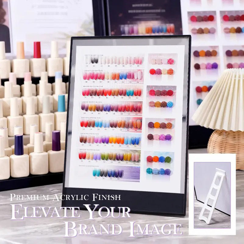 Custom Swatching & Pre-Painted Nail Display Service 丨 Beyond the peak