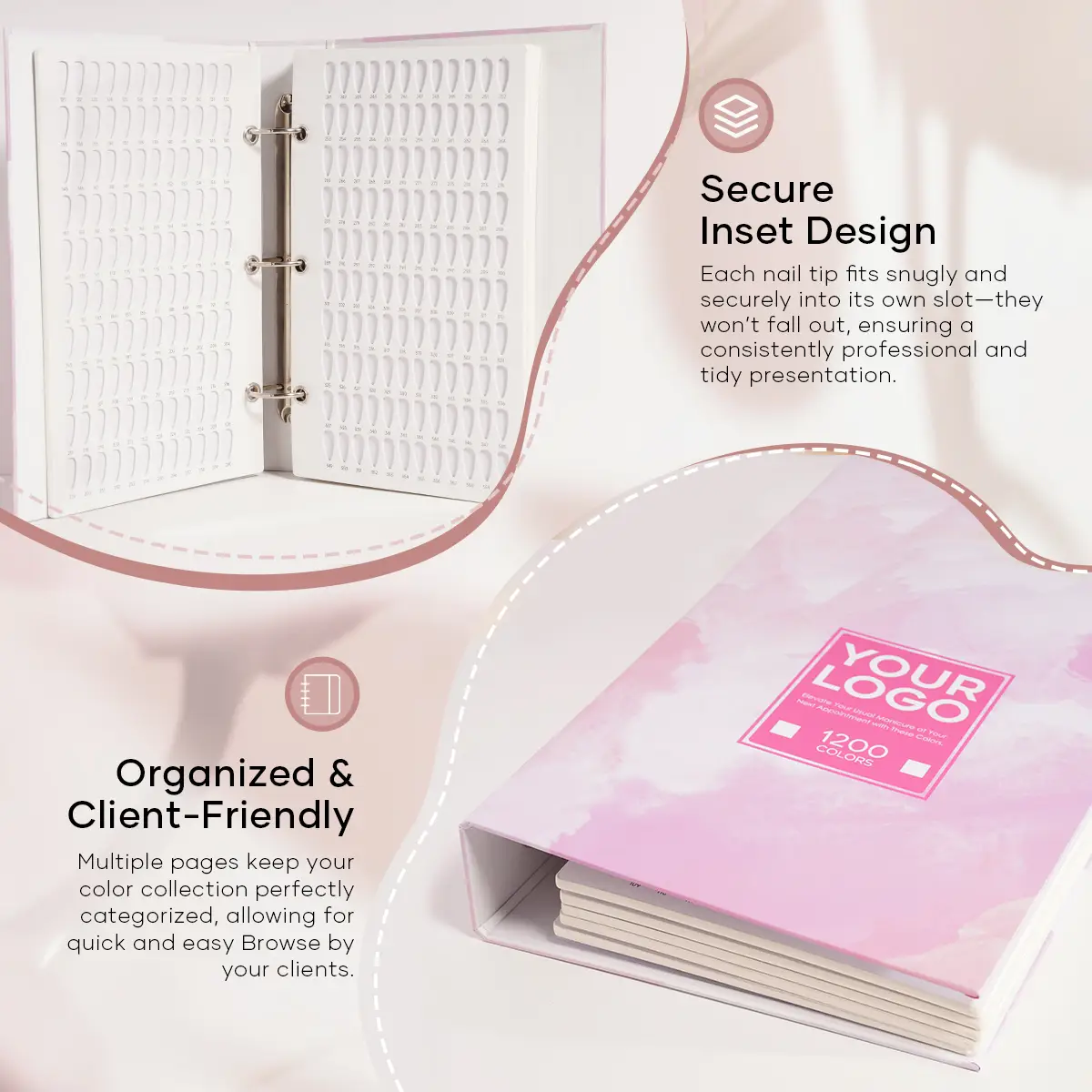 Factory Price Custom Inset Color Chart Book 丨Beyond the peak 