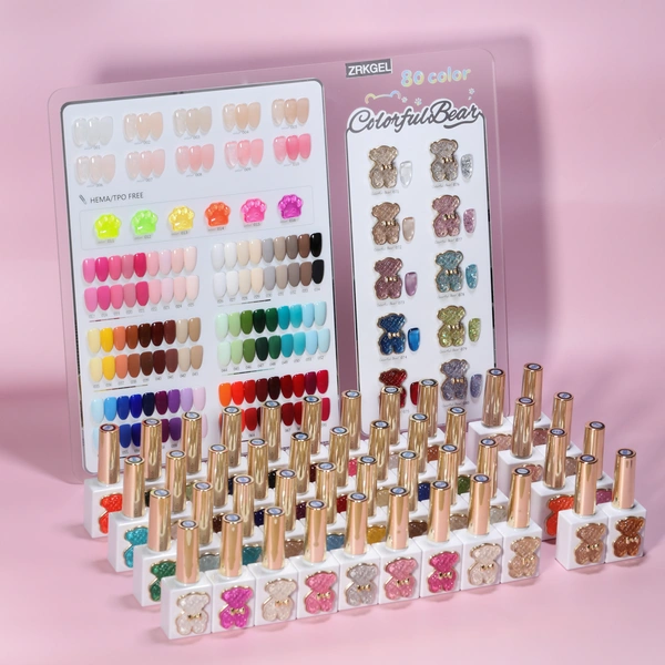 Wholesale HEMA/TPO/TMPTA Free Nail Gel Polish Sets Custom Starter Salon Quality Collections丨Beyond the peak