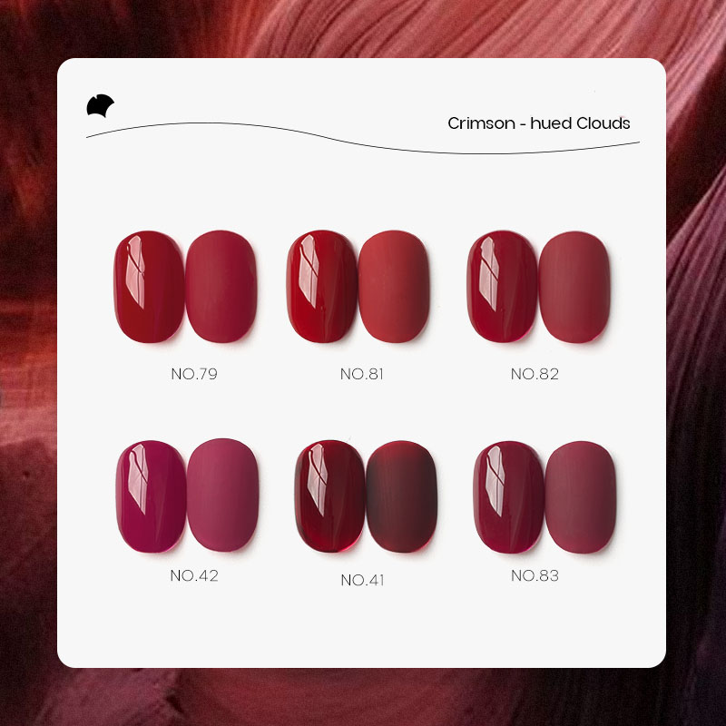 Classic Solid Color Gel Polish High-Pigment Opaque Cream Nails 丨Beyond the peak