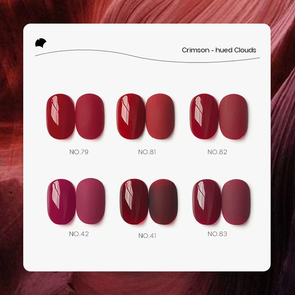 Classic Solid Color Gel Polish High-Pigment Opaque Cream Nails 丨Beyond the peak
