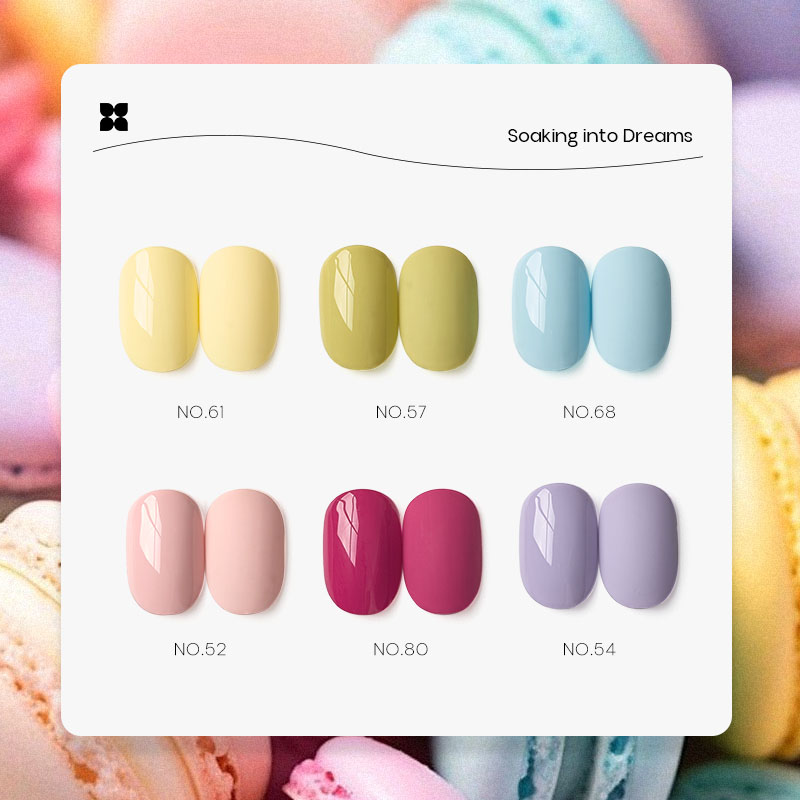 Classic Solid Color Gel Polish High-Pigment Opaque Cream Nails 丨Beyond the peak