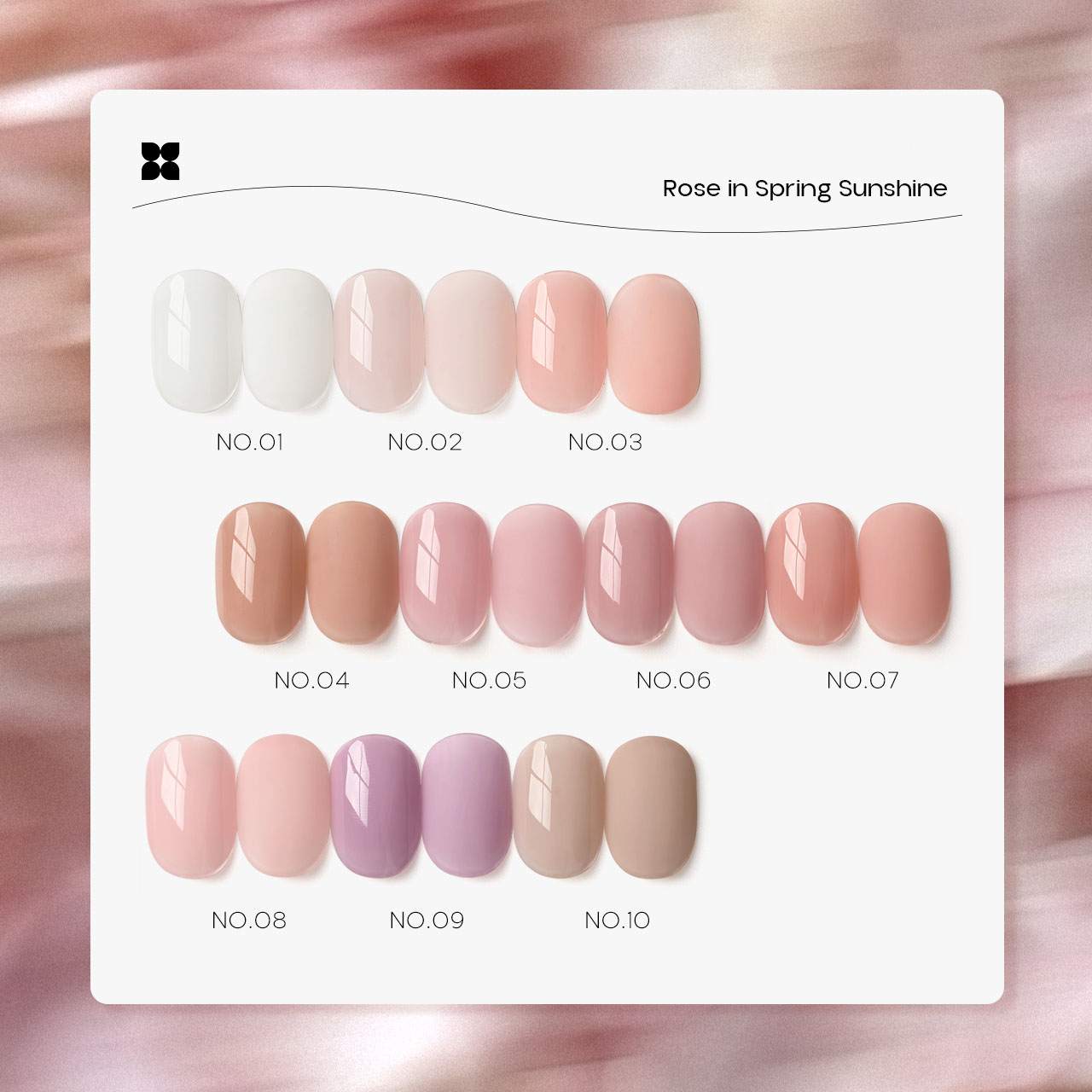Classic Solid Color Gel Polish High-Pigment Opaque Cream Nails 丨Beyond the peak