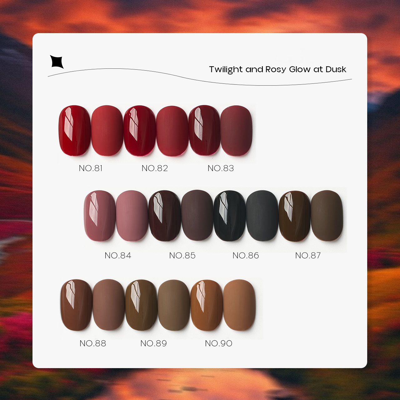 Classic Solid Color Gel Polish High-Pigment Opaque Cream Nails 丨Beyond the peak