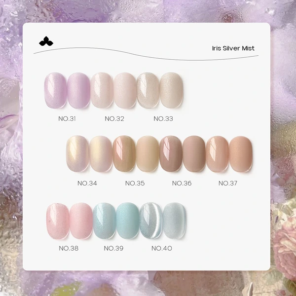 Classic Solid Color Gel Polish High-Pigment Opaque Cream Nails 丨Beyond the peak