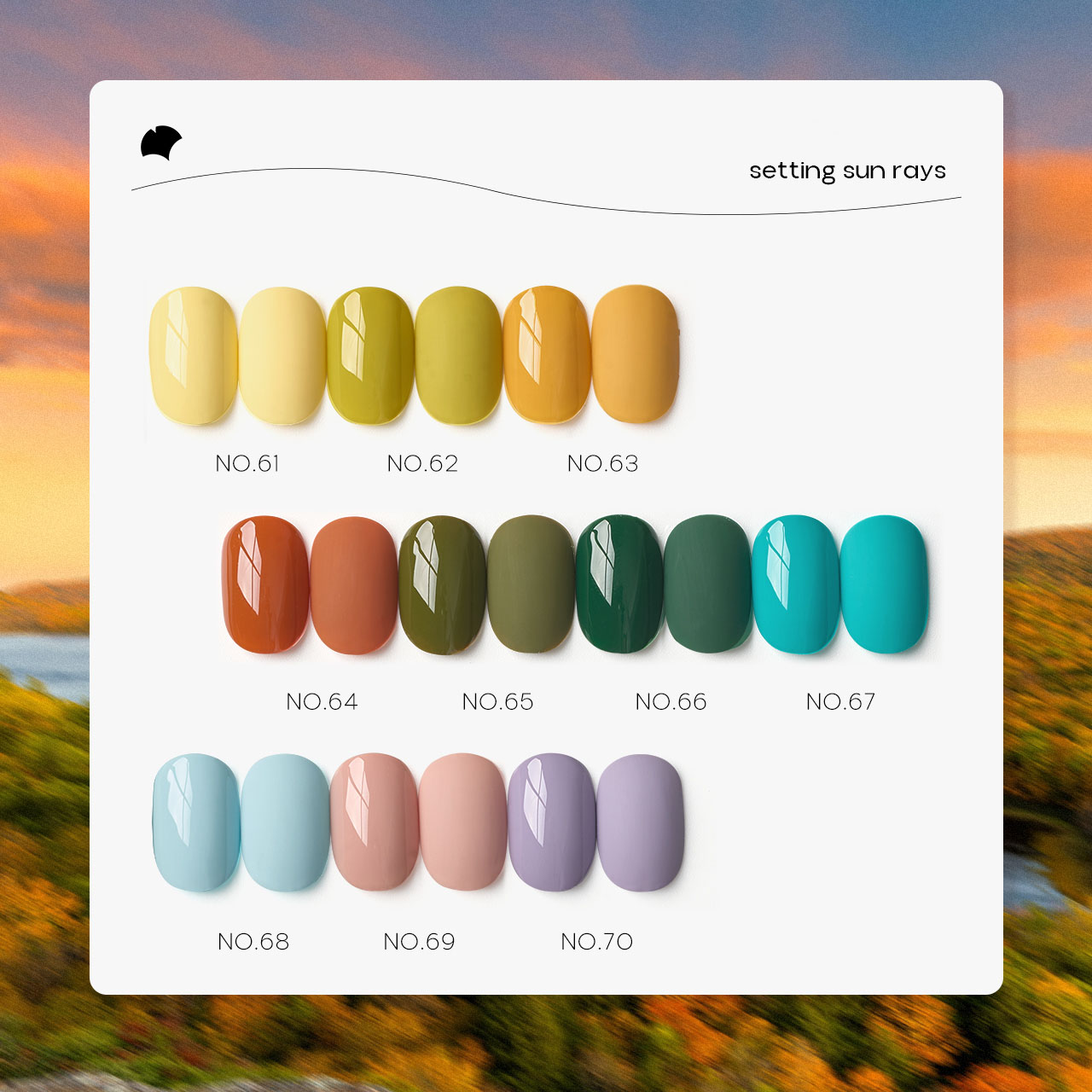 Classic Solid Color Gel Polish High-Pigment Opaque Cream Nails 丨Beyond the peak