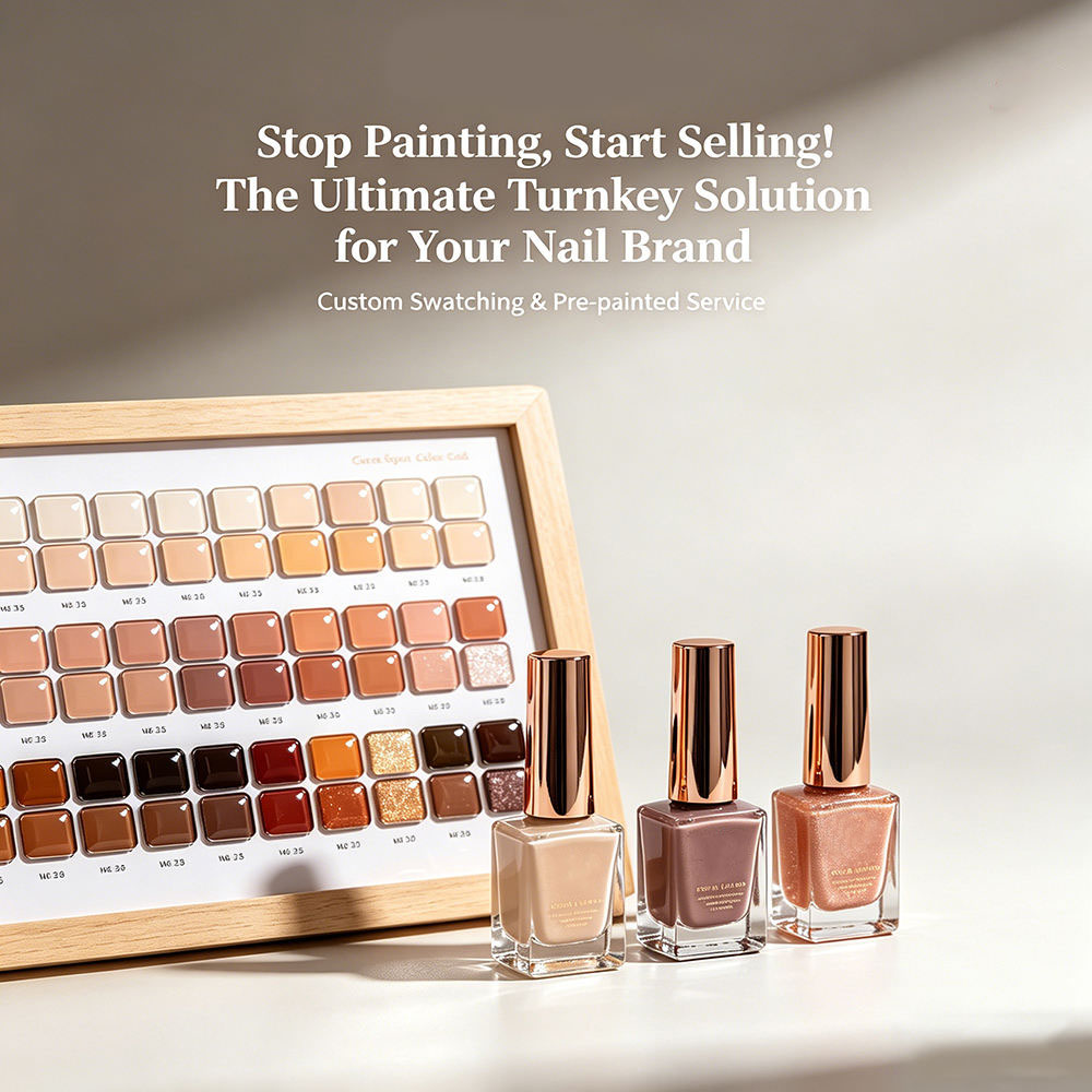 Custom Nail Color Display & Swatch Solutions | OEM Nail Color Charts