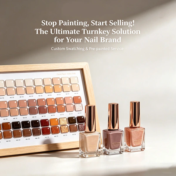 Custom Nail Color Display & Swatch Solutions | OEM Nail Color Charts