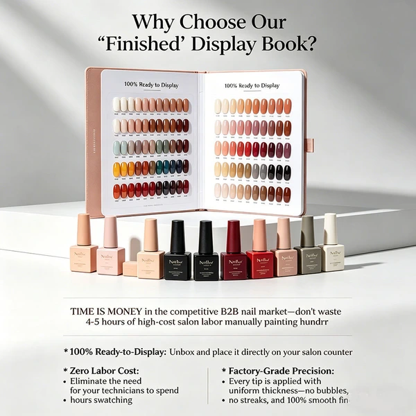 Custom Nail Color Display & Swatch Solutions | OEM Nail Color Charts