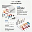 Custom Nail Color Display & Swatch Solutions | OEM Nail Color Charts