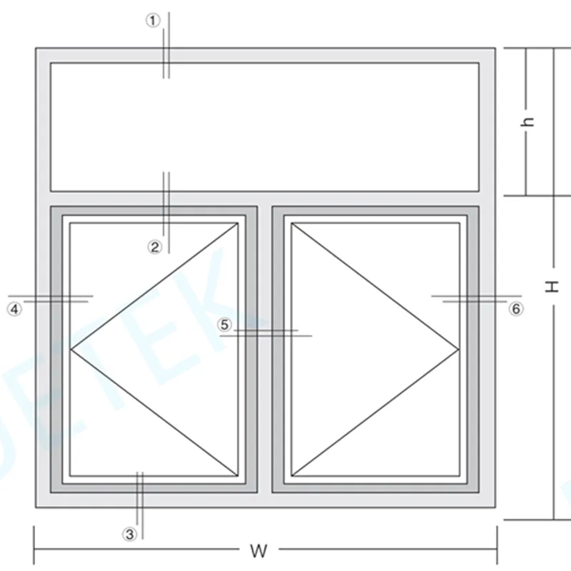 60 perfiles de puerta de ventana de pvc abatible a la venta 