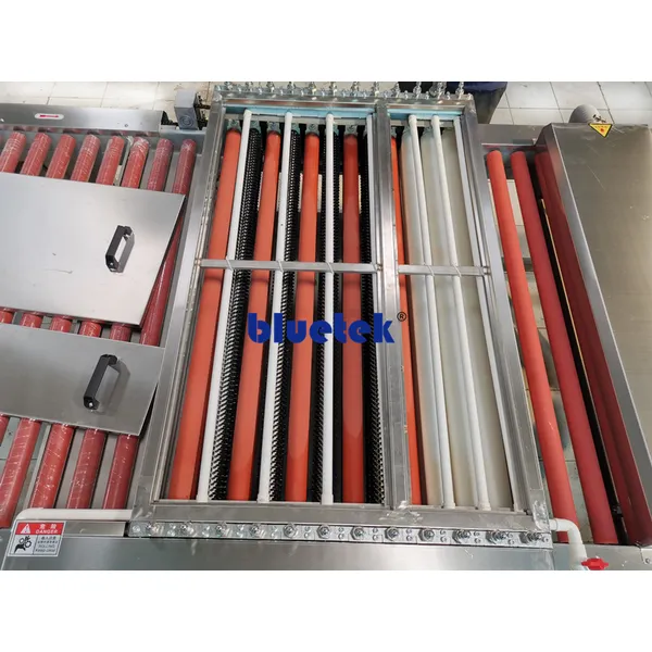 Llavadora secadora de vidrio horizontal